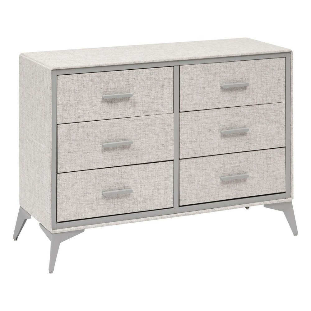 5five - commode 6 tiroirs granite gris