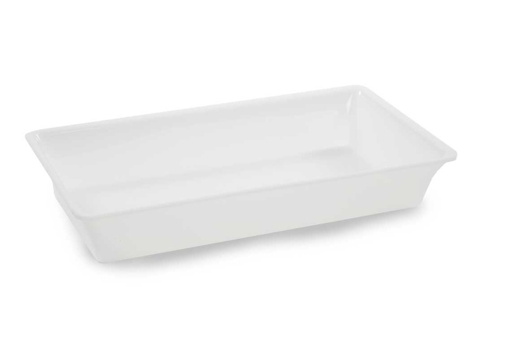 Plateau en plexiglas gastronorme gn 3/4 487x265x80mm blanc - matériel chr pro