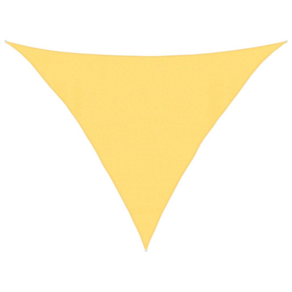 Voile d'ombrage 160 g/m² beige 4x4x5,8 m pehd