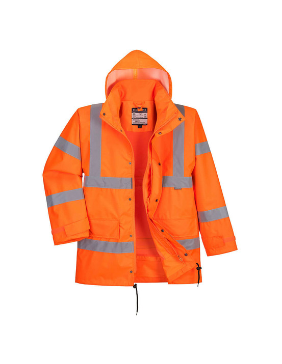 Parka haute-visibilité respirante interactive couleur : orange taille m - portwest