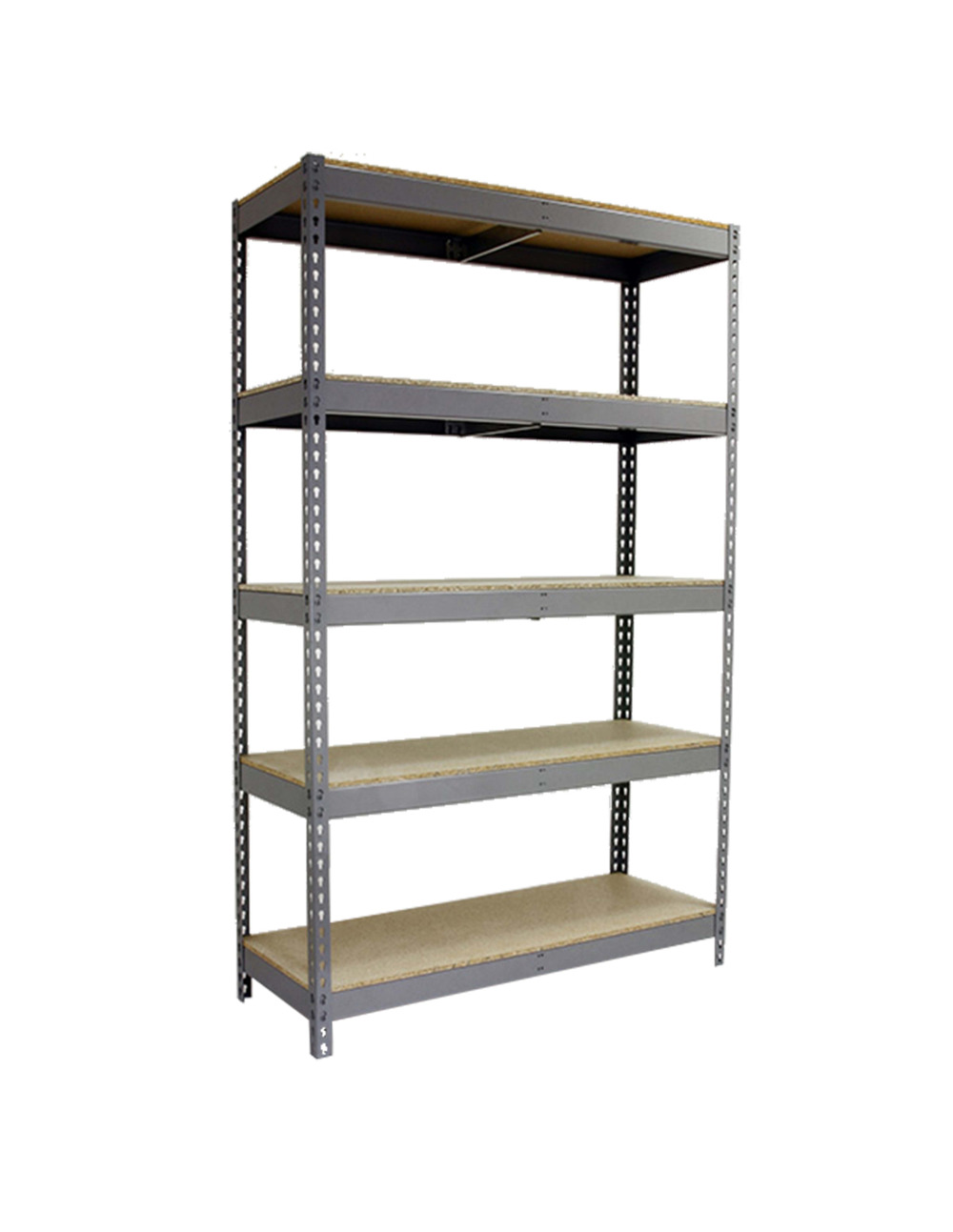 Etagère sans vis ecoforte 1507-5 chipboard 3000 gris/bois gris/bois 3000x1500x750 - simonrack