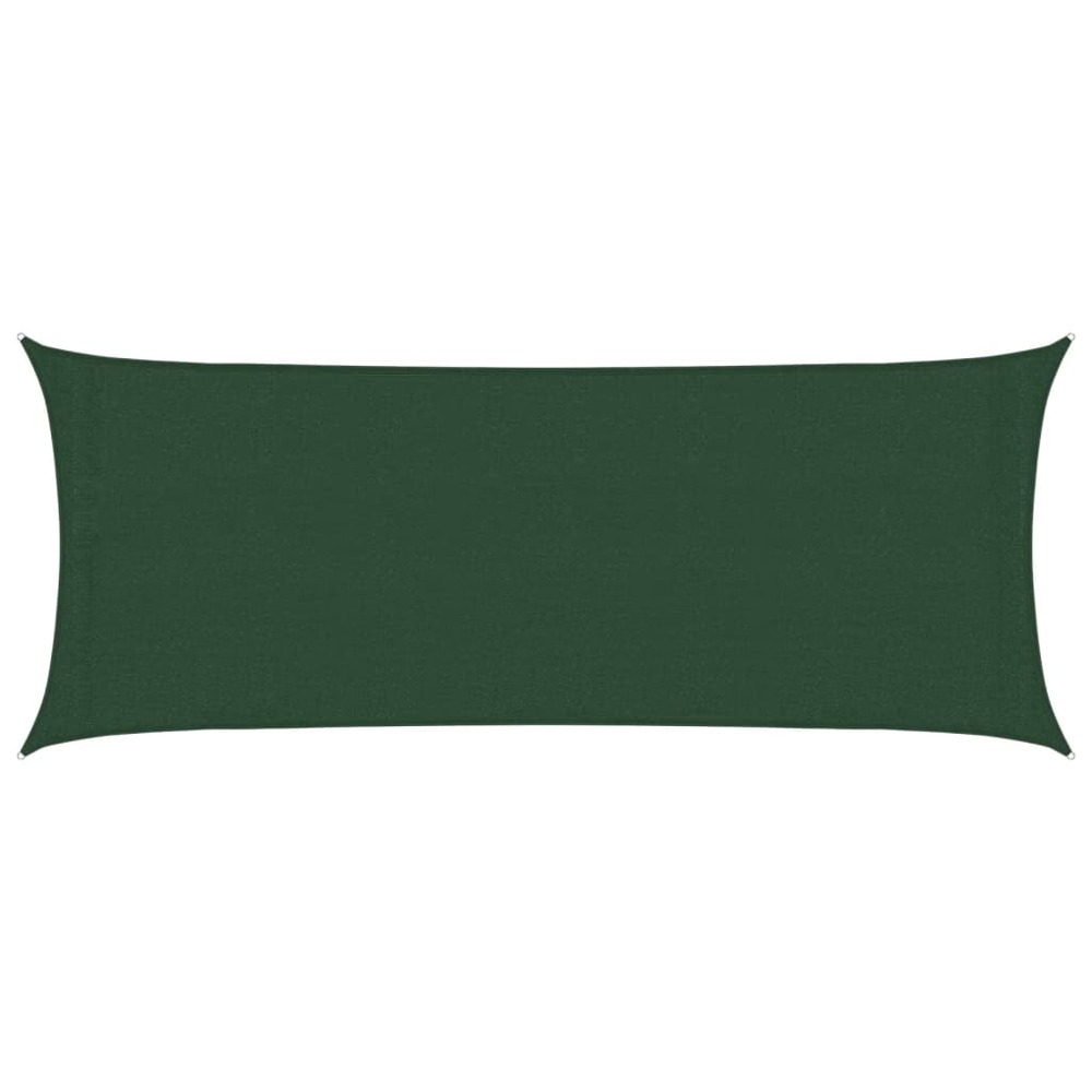 Voile d'ombrage 160 g/m² vert foncé 2x5 m pehd