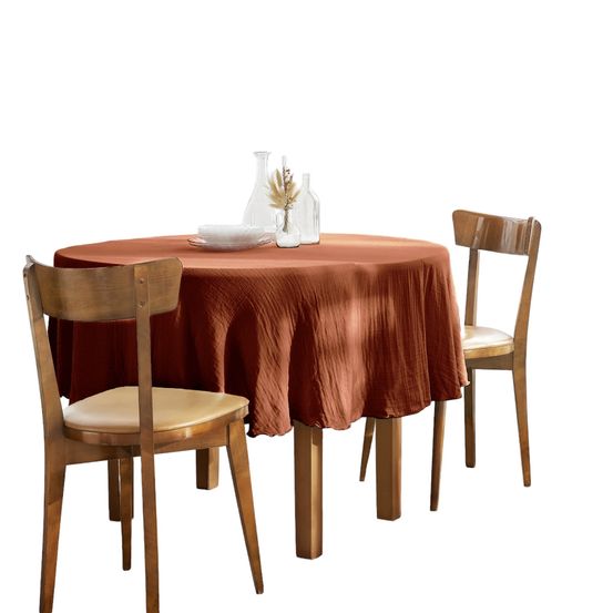 Nappe collection gaia en gaze de coton