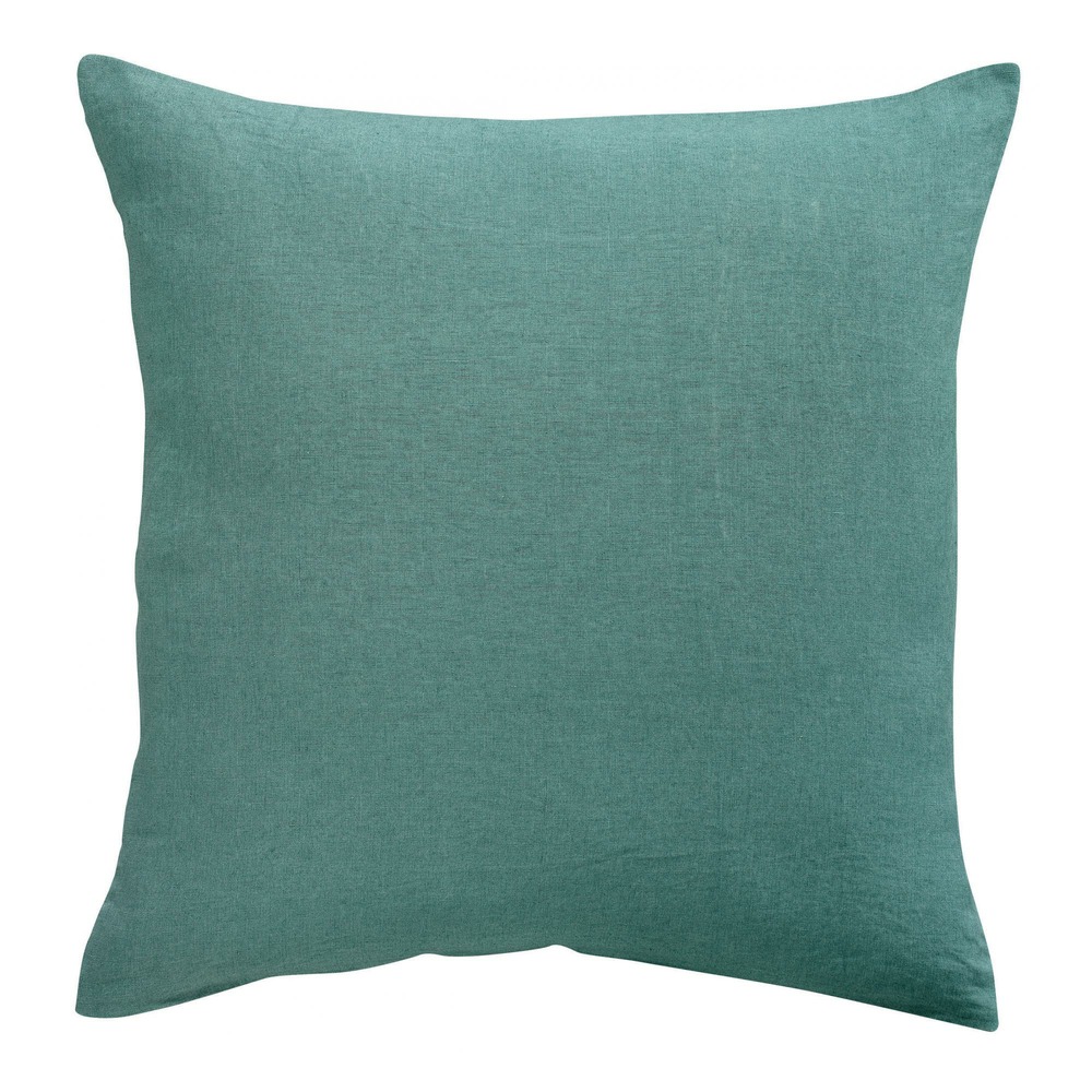 Taie d'oreiller stonewashed zeff prusse 65 x 65 cm