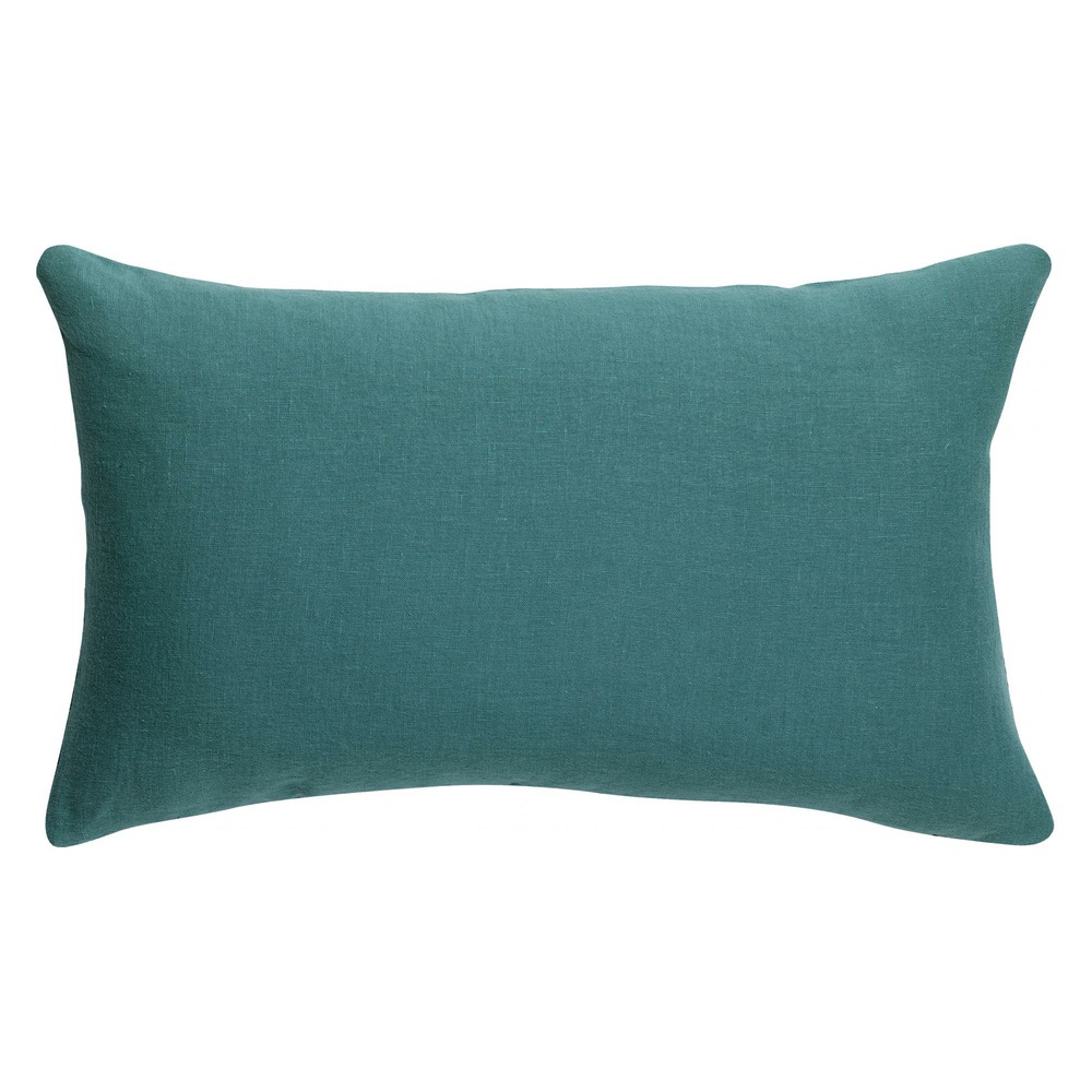 Coussin uni zeff prusse 30 x 50 cm