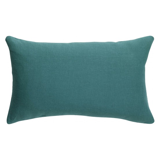 Coussin uni zeff prusse 30 x 50 cm