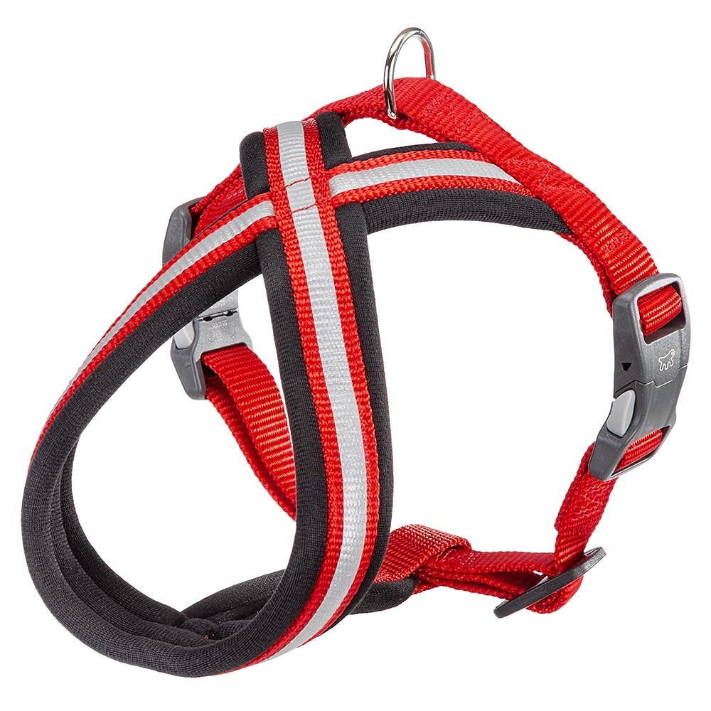 Harnais pour chiens petite taille daytona cross xs, réfléchissant, avec boucle magnétique