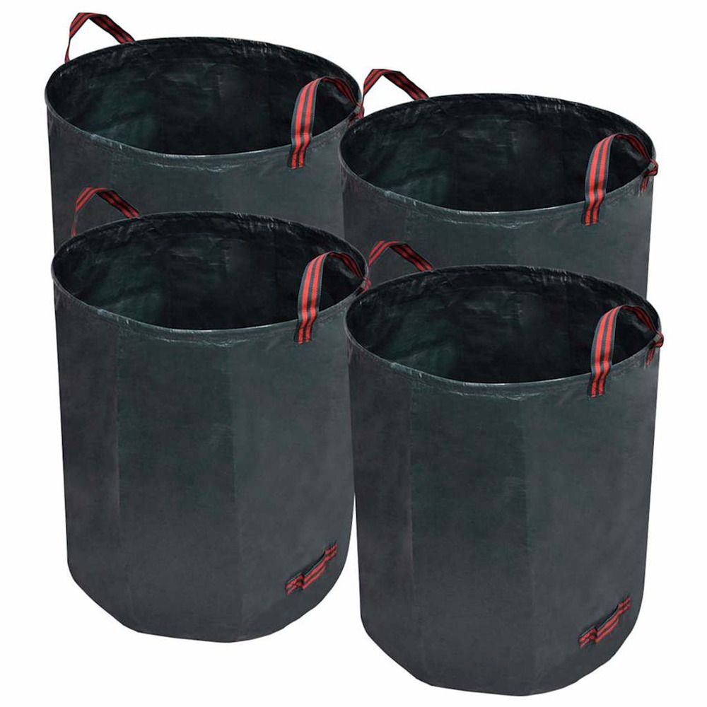 Sac poubelle de jardin vert foncé 4 pcs 272 l 150 g/m²