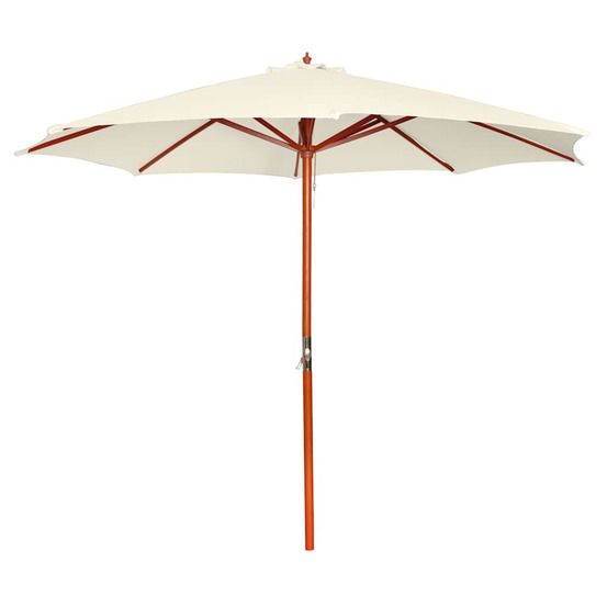 PARASOL 300 X 258 CM BLANC-(866488)