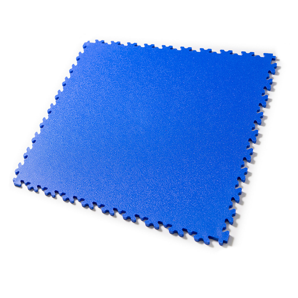 Lot de 1 m² - dalle pvc mosaik ultima pour garage, atelier, salle de sport - bleu