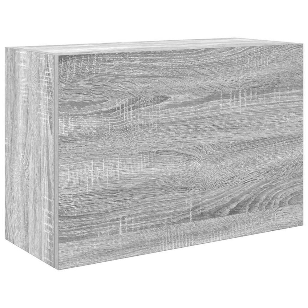 Armoire murale de bain sonoma gris 60x25x40cm bois d'ingénierie