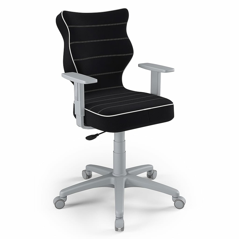 Chaise ergonomique pour enfants duo gray jasmine 01 noir