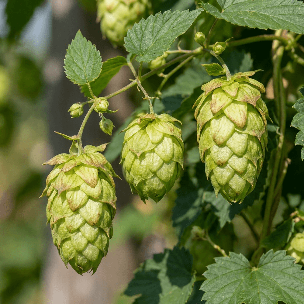 Houblon - grimpante fleurie - plante d'extérieur - lot de 2