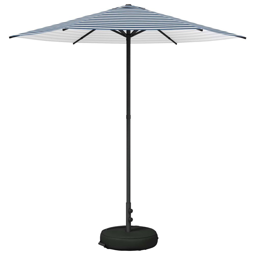 Parasol de jardin avec base 230 x 230 cm polyester