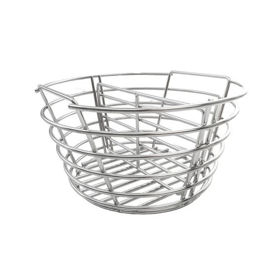 Panier à charbon de bois en acier inoxydable pour patton barbecue kamado 15-16