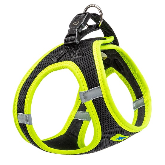 Ferplast harnais chien taille moyenne kaori m, harnais pour chien respirant, rembourré et ajustable, facile à porter, bords