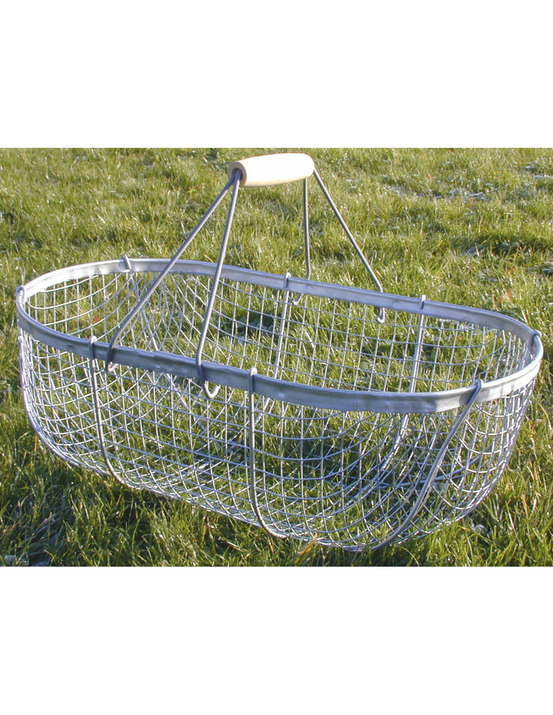 Panier galvanisé de ramassage 30 l 55 x 35 x 33