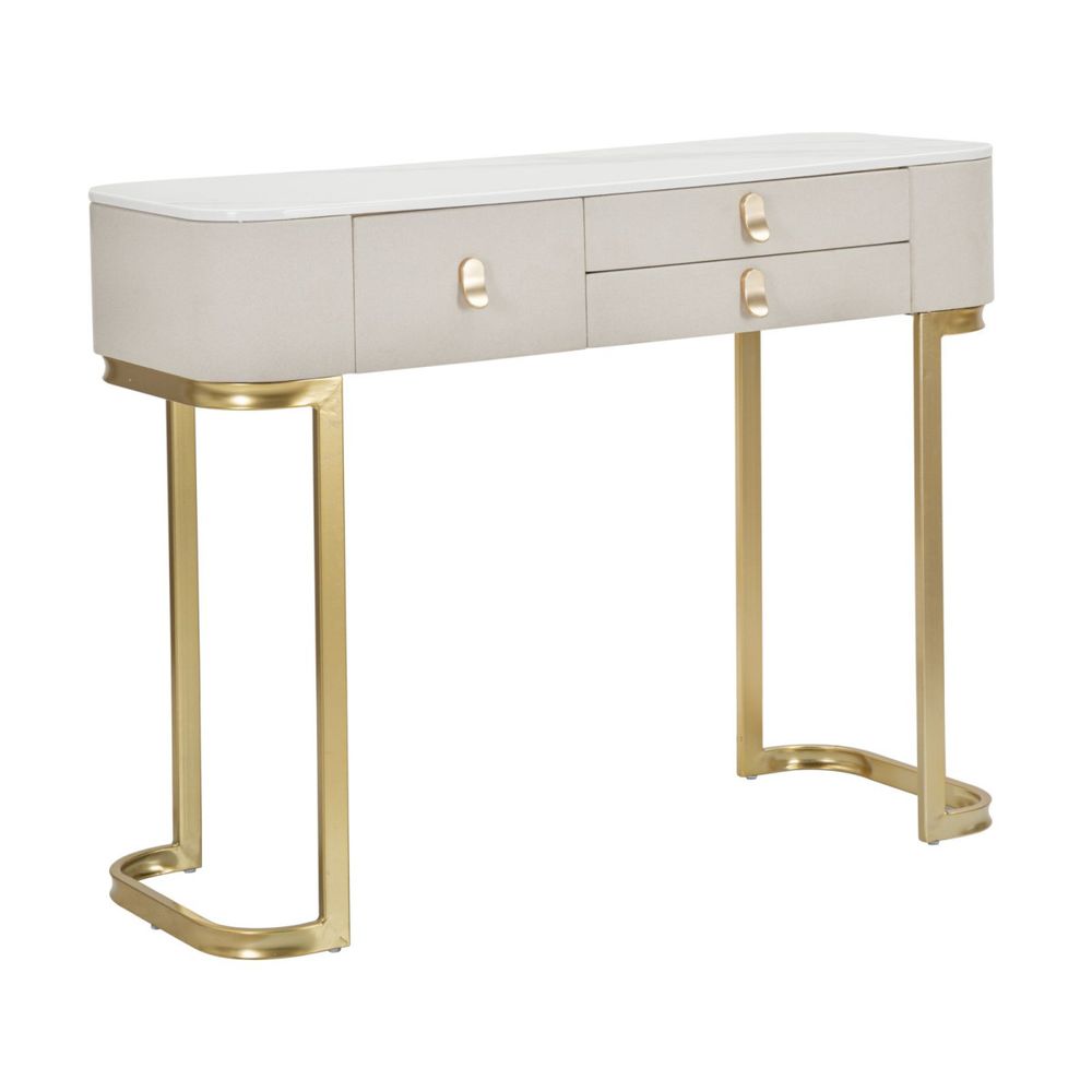 Console effet marbre 