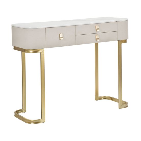 Console effet marbre