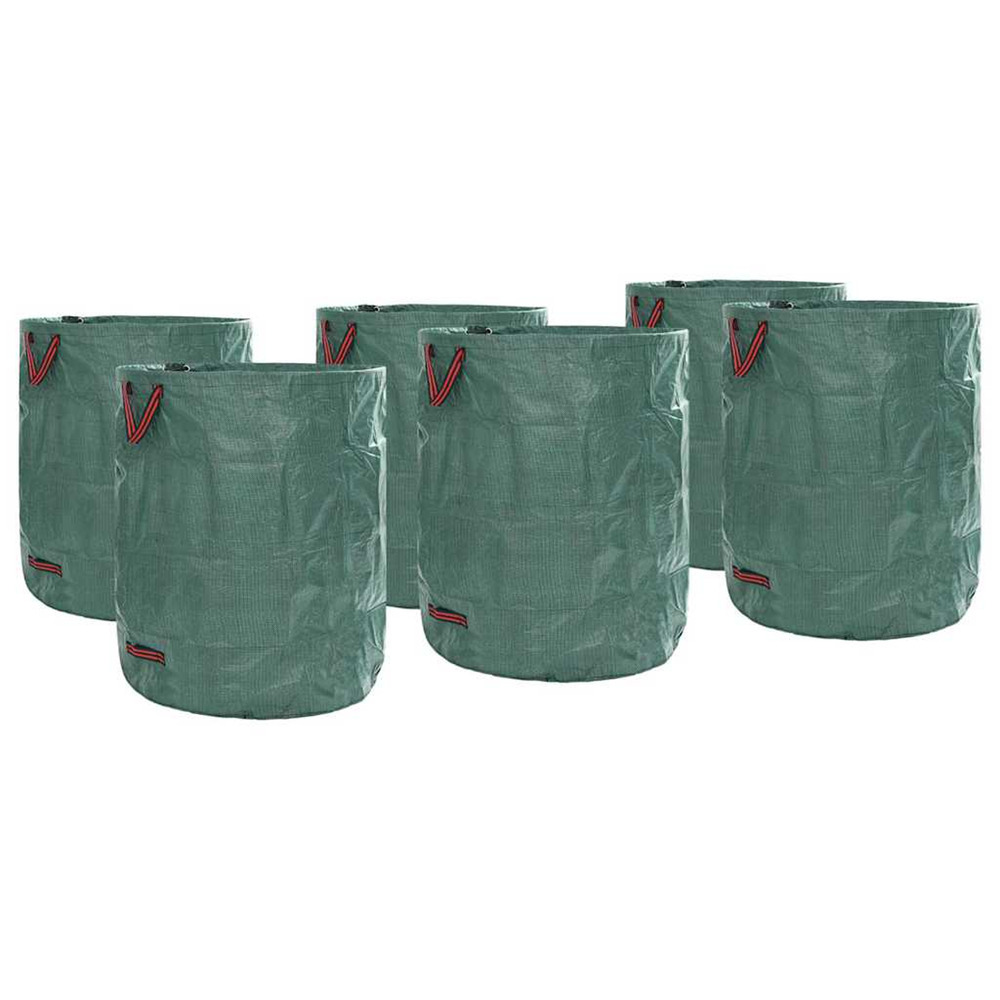 Sacs à déchets de jardin 12 pcs vert 79 x 79 x 99,5 cm