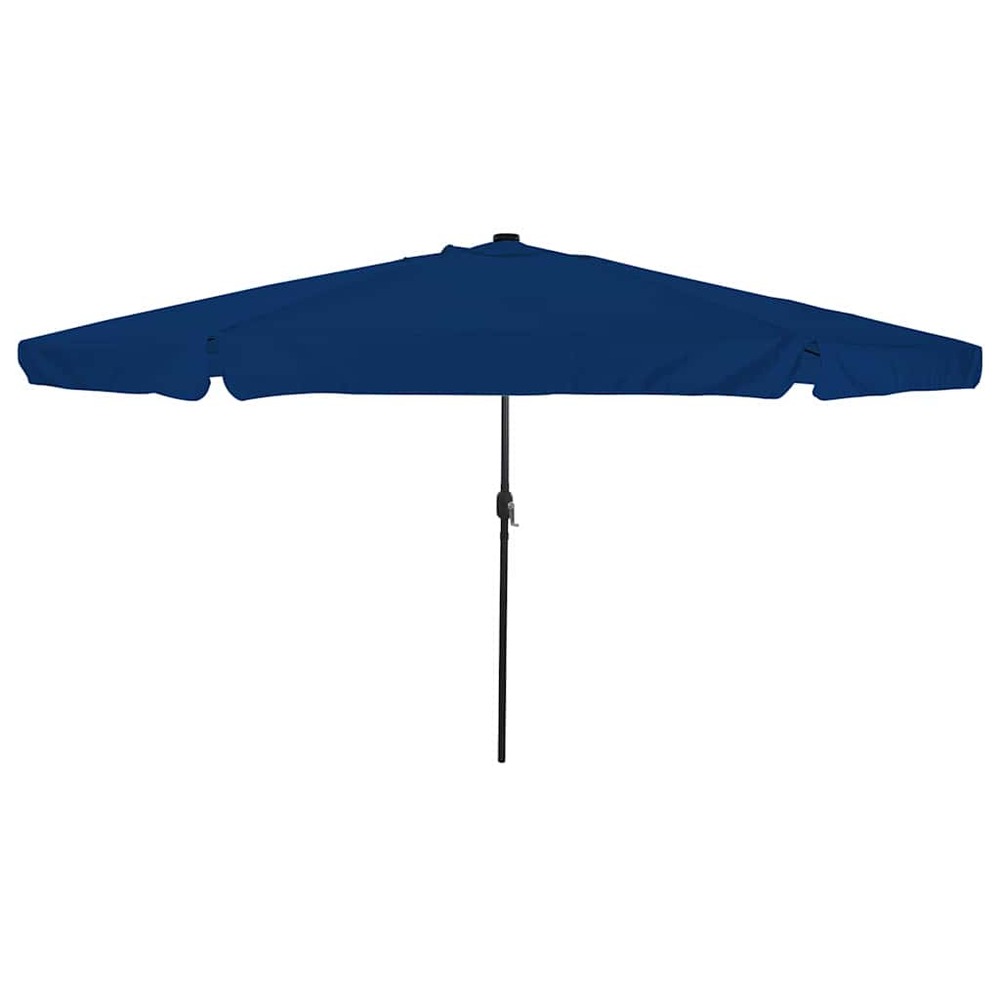 Parasol de jardin azur 395 x 395 x 245 cm polyester