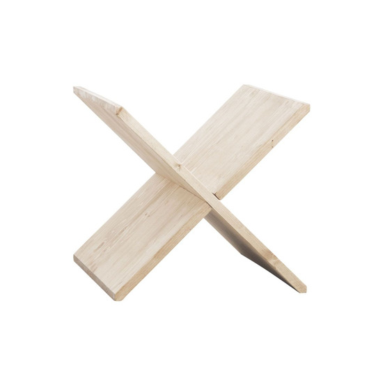 Croisillon porte-bouteilles en épicéa naturel