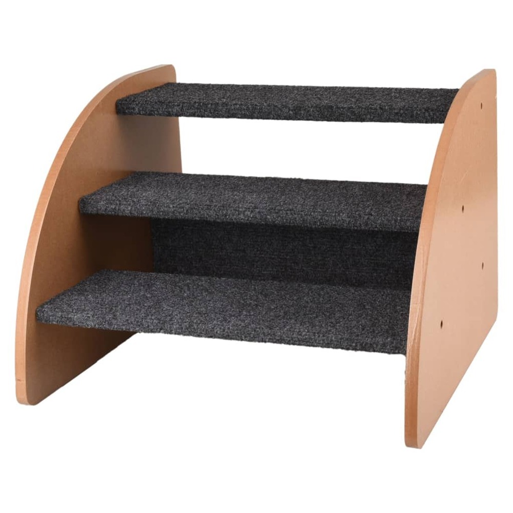 Marche pour chiens karpi 41,5x38,5x30 cm gris