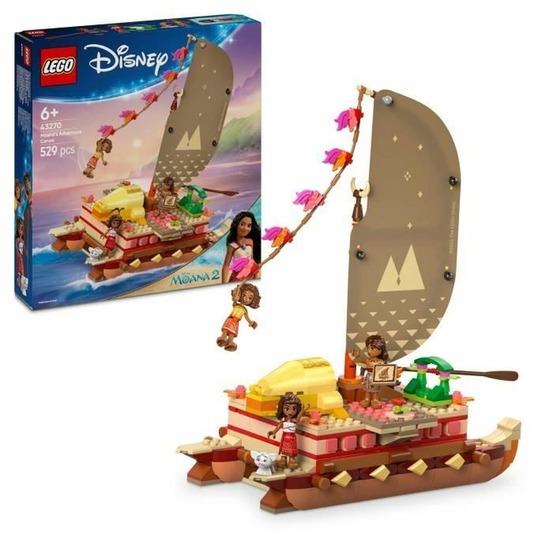 Lego le bateau d'aventure de vaiana