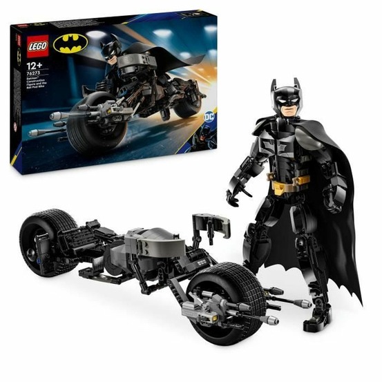 Lego la figurine de batman à construire et la moto bat-pod