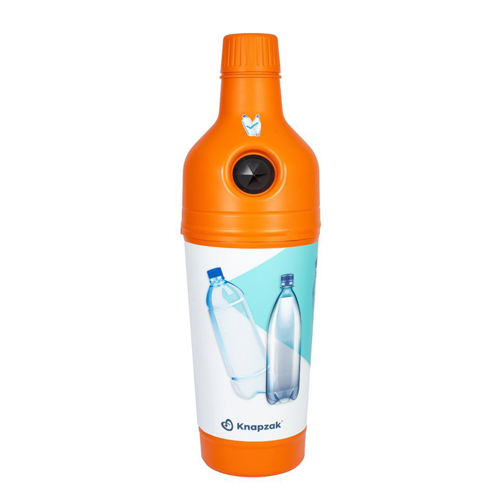Bouteille géante de collecte des bouteilles plastiques