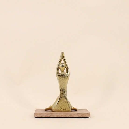 Objet déco silhouette danseuse 18cm