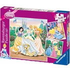 Puzzle rêves de princesses disney 3x49 pcs