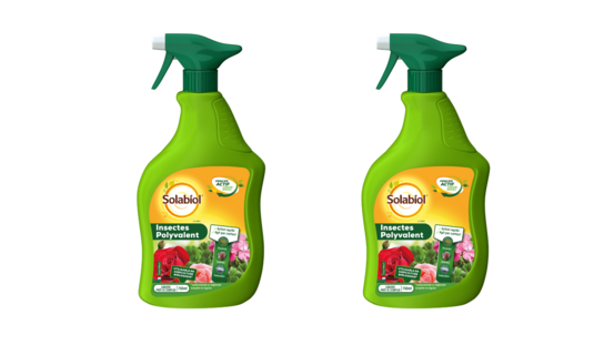 Solabiol anti pucerons plantes ornementales & cultures- 2x750ml- action rapide - sopolypal750nx2