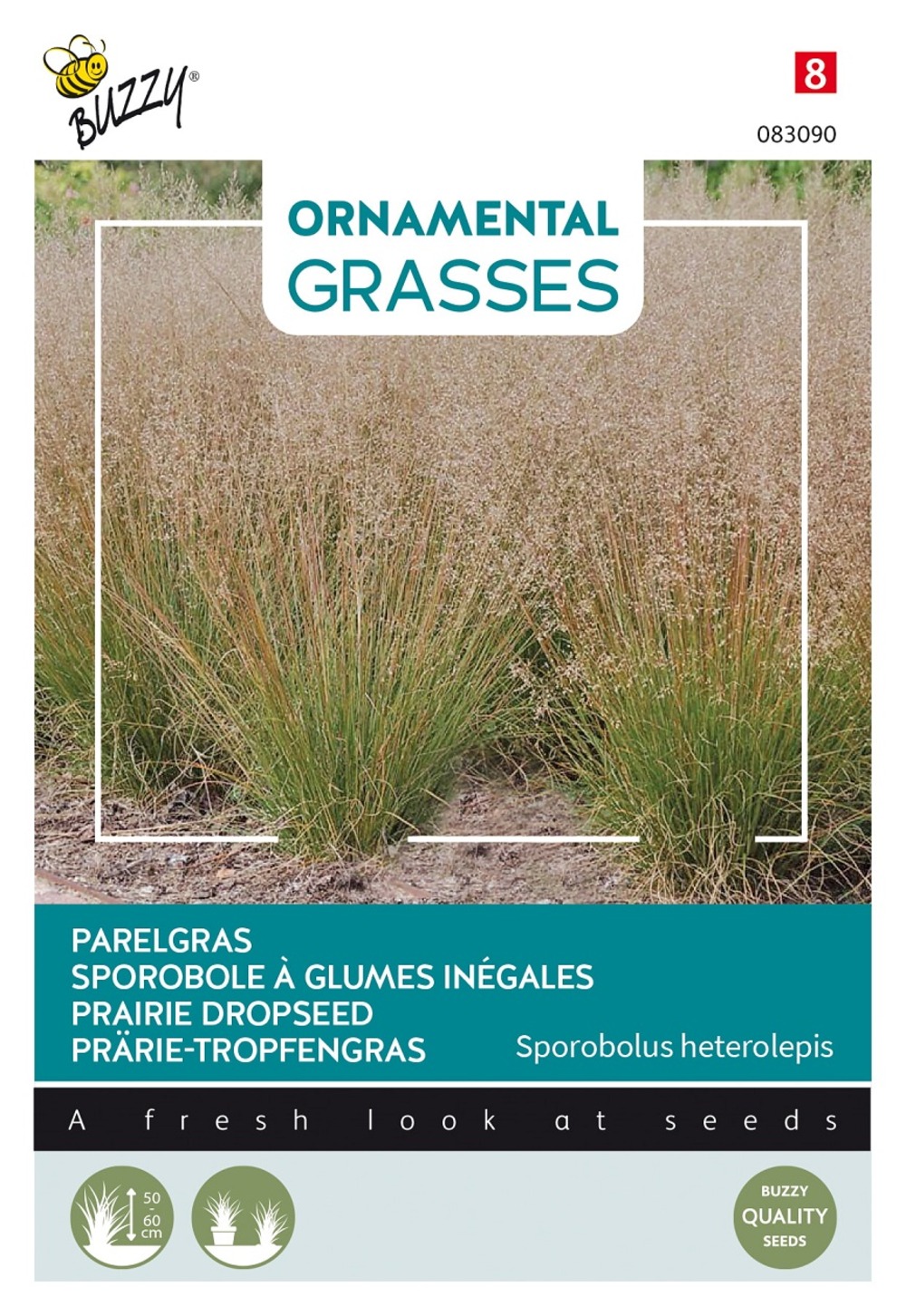 Buzzy ornamental grasses, sporobole à glumes inégales - ca. 0,05 gr