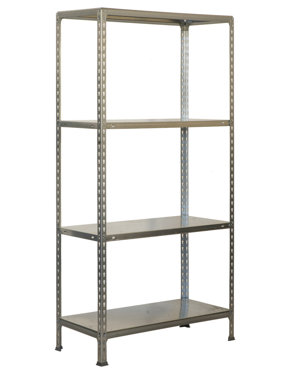 Etagère légère sans vis ecoclick plus 4/400 galvanisé galvanisé 1500x1000x400 - simonrack