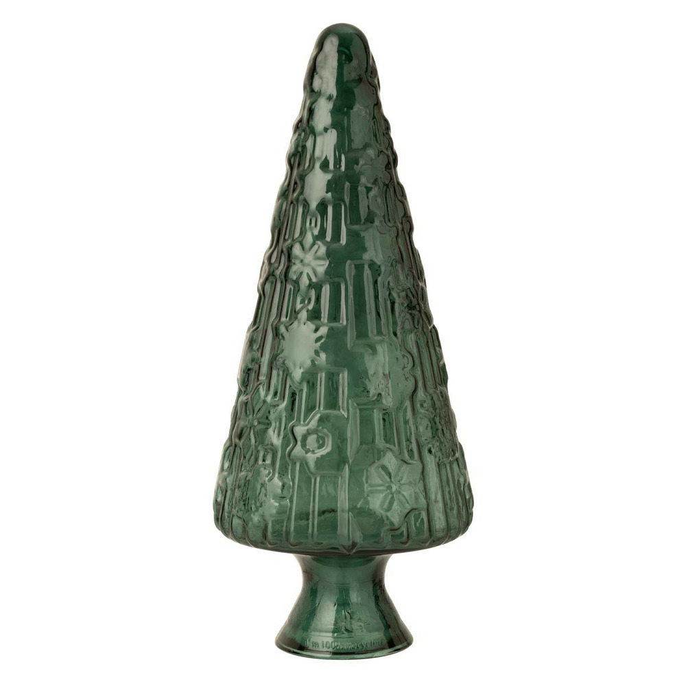 Sapin de noël en verre 