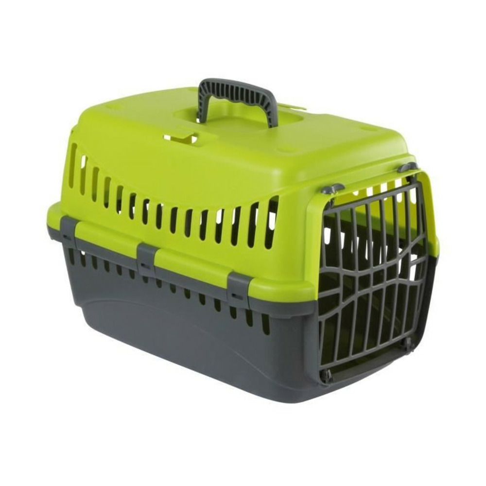 Kerbl box de transport expedition pour chien - 48x32x32cm - vert et gris foncé