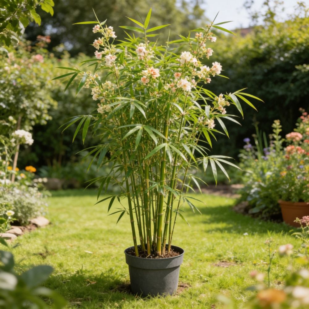 Roseau de chine strictus 40cm pot 19cm - miscanthus sinensis strictus