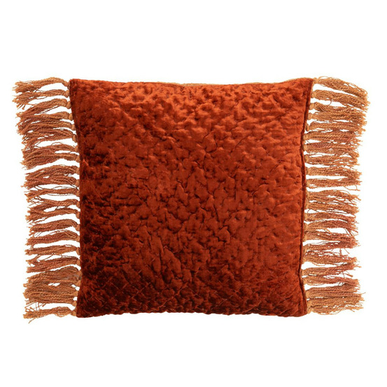 Coussin déco à franges