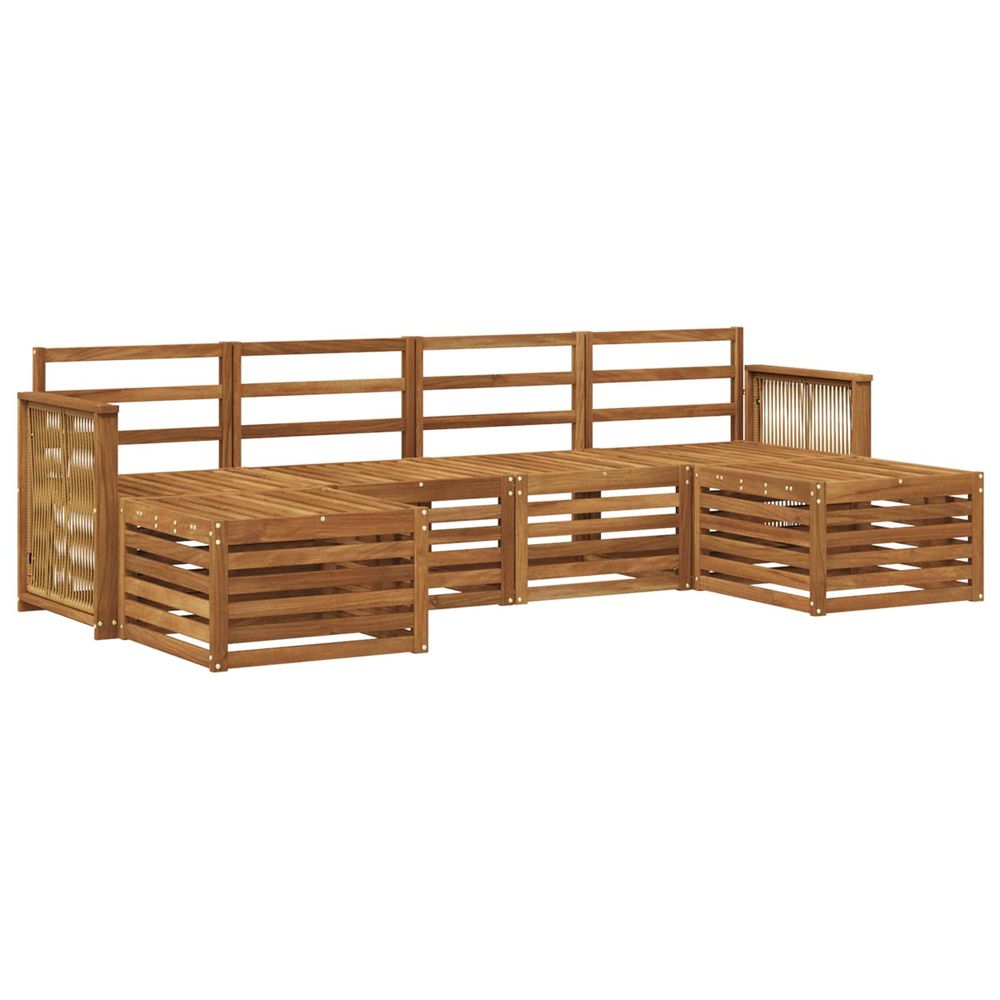 Ensemble de canapés d'extérieur 5 pc