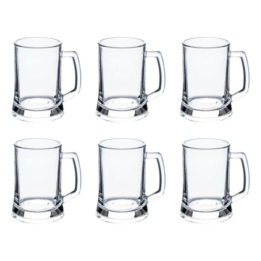Lot de 6 verres à bière 