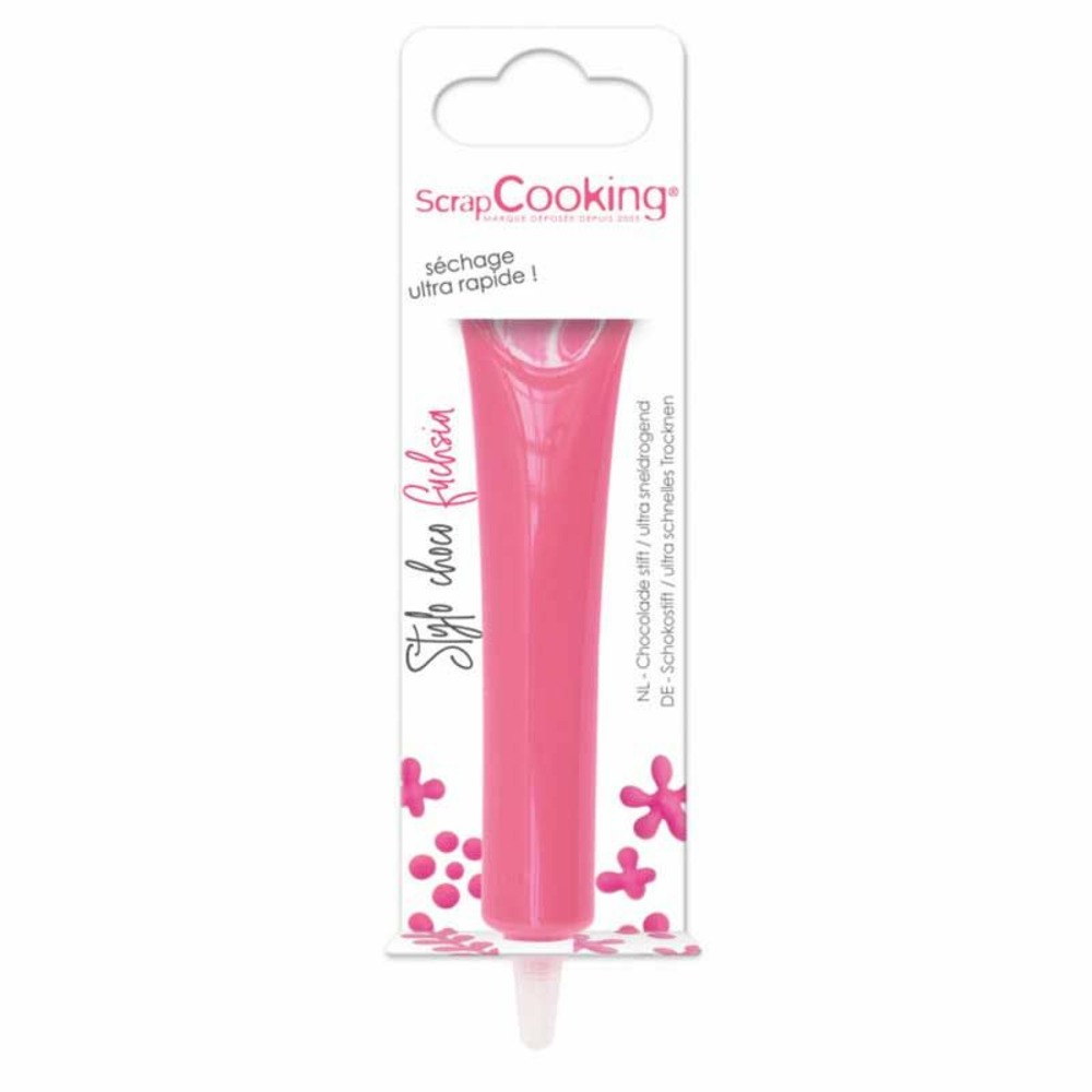 Stylo au chocolat fuchsia 25 g