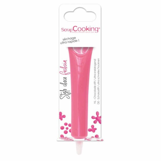 Stylo au chocolat fuchsia 25 g
