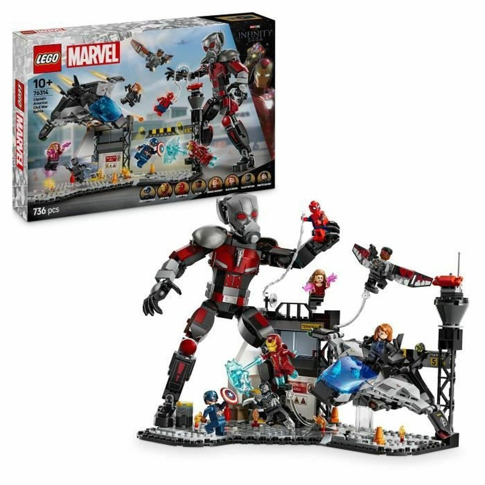 Lego le combat de captain america : civil war