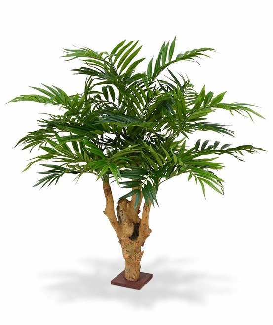 Palmier parlour plante artificielle 95 cm sur pied