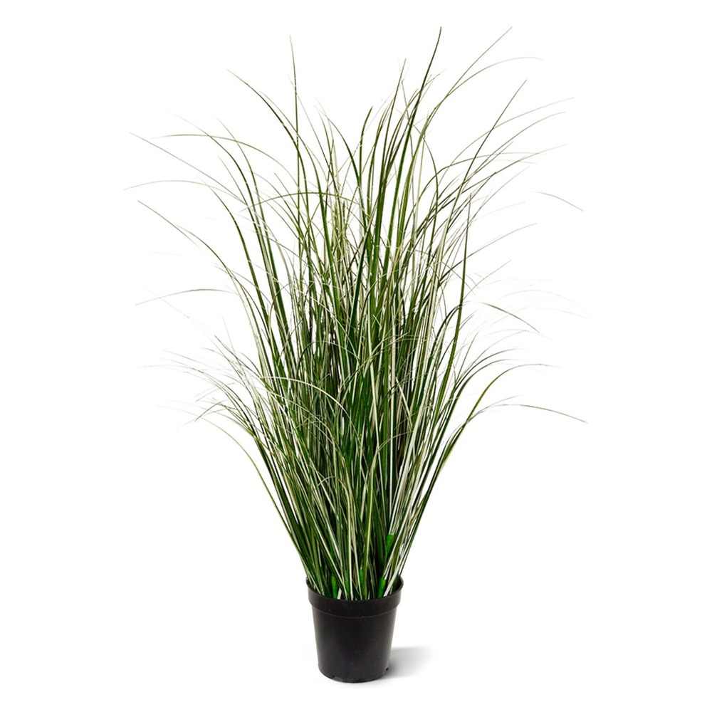 Herbe artificielle de 80 cm vert-crème