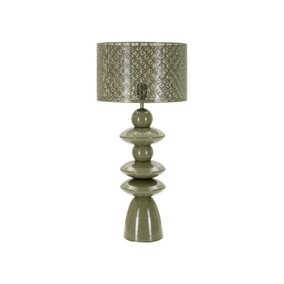 Lampe à poser totem en métal