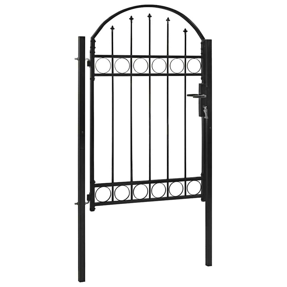 PORTAIL DE JARDIN AVEC DESSUS-(864149)