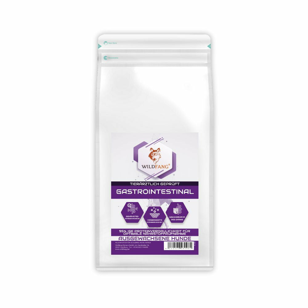Wildfang - croquettes vetline avec peptides pour chiens - troubles gastro-intestinaux