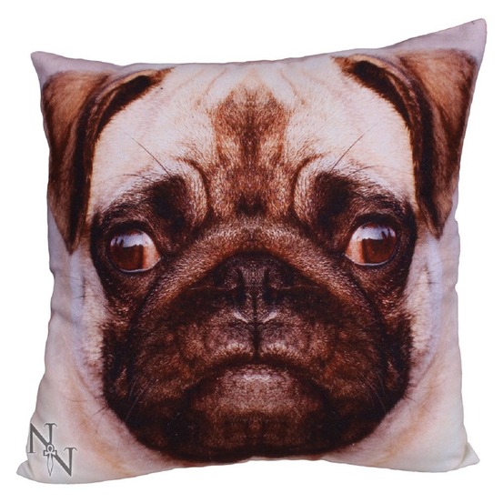 Coussin chien carlin